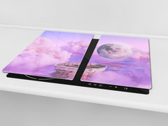 GIGANTE ASSE DA CUCINA e Copri-piano cottura a induzione; Serie di vini DD04: Ciliegie 7