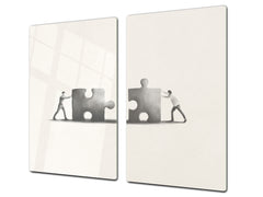 Tabla de cortar - Cubierta de la placa de inducción D04 Serie Bebidas: Cerezas 7