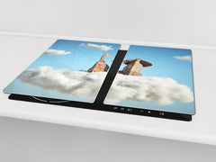 Tabla de cortar - Cubierta de la placa de inducción D04 Serie Bebidas: Cerezas 7