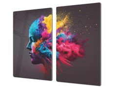 GIGANTE ASSE DA CUCINA e Copri-piano cottura a induzione; Serie di vini DD04: Ciliegie 7