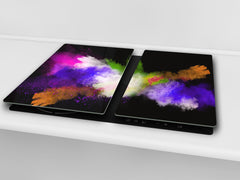 Schneidbrett aus Hartglas und schützende Arbeitsoberfläche D04 Drinks Series: Cherries 7