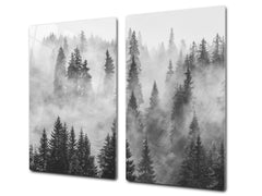 Tabla de cortar - Cubierta de la placa de inducción D04 Serie Bebidas: Cerezas 7