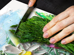 Ensembles de planches à découper TRES GRAND; Série Alimentaire DD16: Nourriture africaine