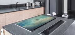 ENORMOUS Tempered GLASS Chopping Board - Induction Cooktop Cover – SINGLE: 80 x 52 cm; DOUBLE: 40 x 52 cm; DD51 : Importance of time
