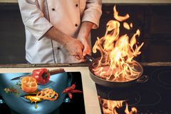 Ensembles de planches à découper TRES GRAND; Série Alimentaire DD16: Nourriture africaine