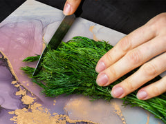 UNIQUE Tempered GLASS Kitchen Board – Impact & Scratch Resistant Cooktop cover – SINGLE: 80 x 52 cm; DOUBLE: 40 x 52 cm; DD45 Art Series : Liquid colours 1