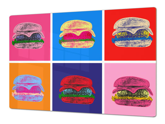 Enorme Cubre vitros de cristal templado - Serie de alimentos DD16 Comida Africa