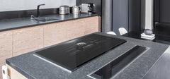 ENORMOUS Tempered GLASS Chopping Board - Induction Cooktop Cover – SINGLE: 80 x 52 cm; DOUBLE: 40 x 52 cm; DD51 : Surreal Eye in the Audience