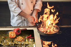 Ensembles de planches à découper TRES GRAND; Série Alimentaire DD16: Nourriture africaine