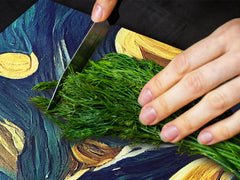 Enorme Cubre vitros de cristal templado - Serie de alimentos DD16 Comida Africa