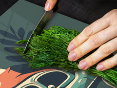 Ensembles de planches à découper TRES GRAND; Série Alimentaire DD16: Nourriture africaine