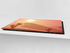 Ensembles de planches à découper TRES GRAND; Série Alimentaire DD16: Nourriture africaine