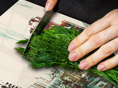 ENORMOUS Tempered GLASS Chopping Board - Induction Cooktop Cover – SINGLE: 80 x 52 cm; DOUBLE: 40 x 52 cm; DD49 Miscellaneous series : Abstract cityscape 2