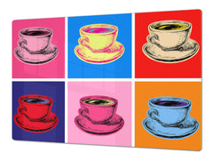 Enorme Cubre vitros de cristal templado - Serie de alimentos DD16 Comida Africa