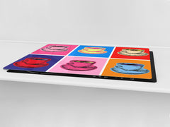 Enorme Cubre vitros de cristal templado - Serie de alimentos DD16 Comida Africa