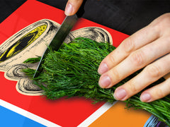 Enorme Cubre vitros de cristal templado - Serie de alimentos DD16 Comida Africa