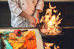 HUGE TEMPERED GLASS COOKTOP COVER – Glass Cutting Board and Worktop Saver – SINGLE: 80 x 52 cm (31,5” x 20,47”); DOUBLE: 40 x 52 cm (15,75” x 20,47”); DD46 Textures Series : Modern futuristic pattern