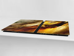 Enorme Cubre vitros de cristal templado - Serie de alimentos DD16 Comida Africa