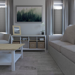 CUSTOMISED Honeycomb Pleated Blinds WITH DRILLING – Made-to-measure – Up and down Shades – 6 Different Fabric Colours – Honeycomb Blackout Blinds