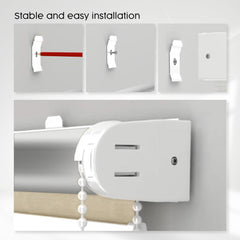 Thermal Roller Blind – WALL MOUNT – Customised size – Blackout Roller Blinds – Wall-mounted Roller Blinds for Windows and Doors (Indoor Use Only)