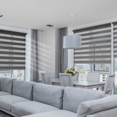 Customised Day and night roller blinds - Made-to-measure - Blinds for windows and doors WITHOUT DRILLING