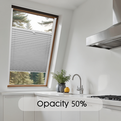 Custom Skylight Pleated Blind – Made to Measure