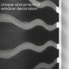 Concept Blinds Day and night WAVE Roller blind – Custom size – Zebra Roller Blinds – Decorative and Innovative – Roller Blinds for Windows and Doors
