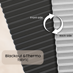 Concept Blinds Honeycomb Roof Window Pleated Blind – Blackout & Thermal Insulation, Made to Measure, 7 Fabric Colours, Adjustable Up & Down, Easy Drill Fitting – Premium Custom Roof Window Shade