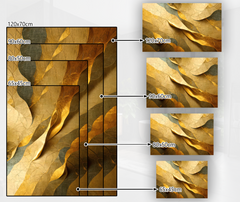 Concept Crystal Bathroom PVC Mat – Water-Resistant Floor Mat – Modern Designer Bath Mat with 4 Size Options for Bathroom, Shower & Toilet - Soft Shower Mat with Decorative Designs : Golden Structure