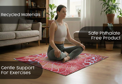 Precision Floor Mat - Innovative Custom PVC Mat for Home, Kitchen & Playrooms – Water Resistant, Stain-Proof & Kids-Safe - Vibrant Designs with Adjustable Sizes from 20x20 cm up to 200x300 cm : Texture 3