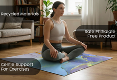 Precision Floor Mat - Innovative Custom PVC Mat for Home, Kitchen & Playrooms – Water Resistant, Stain-Proof & Kids-Safe - Vibrant Designs with Adjustable Sizes from 20x20 cm up to 200x300 cm : Splashes of paint 1