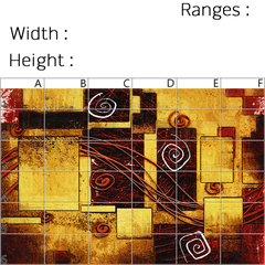 Precision Floor Mat - Innovative Custom PVC Mat for Home, Kitchen & Playrooms – Water Resistant, Stain-Proof & Kids-Safe - Vibrant Designs with Adjustable Sizes from 20x20 cm up to 200x300 cm : Egyptian theme 1