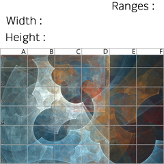 Precision Floor Mat - Innovative Custom PVC Mat for Home, Kitchen & Playrooms – Water Resistant, Stain-Proof & Kids-Safe - Vibrant Designs with Adjustable Sizes from 20x20 cm up to 200x300 cm : Abstraction 1