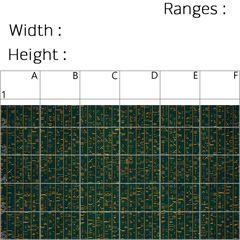 Precision Floor Mat - Innovative Custom PVC Mat for Home, Kitchen & Playrooms – Water Resistant, Stain-Proof & Kids-Safe - Vibrant Designs with Adjustable Sizes from 20x20 cm up to 200x300 cm : Hieroglyphs 1