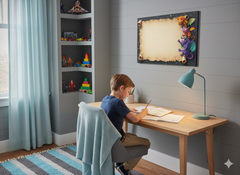 Magnetic Metal Board – Dry-Erase Wall Board & Strong Magnet Bulletin Board for Offices, Homes & Classrooms – Modern & Durable Wall Organizer : Helpful pixies