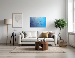 Concept Crystal Pizarra Blanca Magnética Minimalista, Panel Metálico para Escritura, Borrable