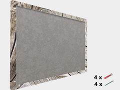 Tableau Blanc Métallique Moderne, Tableau Mémo Effaçable à Sec Design pour Bureau à Domicile