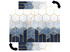 Concept Crystal® Lavagna Magnetica in Metallo – Lavagna Cancellabile a Secco & Bacheca Magnetica per Uffici, Case & Scuole – Organizer da Parete Moderno & Resistente