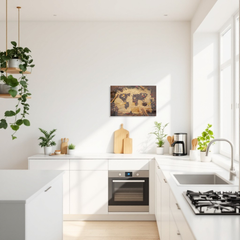 Lavagna Memo Magnetica Senza Cornice, Superficie Elegante in Metallo Cancellabile