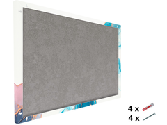 Magnetische Metalltafel – Trocken abwischbare Wandtafel und starke Magnet-Pinnwand für Büros, Zuhause und Klassenzimmer – Moderner und langlebiger Wand-Organizer: Flüssige Farben 2