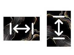 Lavagna Magnetica 2-in-1 Concept Crystal, Lavagna Bianca in Metallo Resistente per Note & Foto