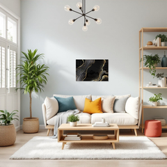 Lavagna Magnetica 2-in-1 Concept Crystal, Lavagna Bianca in Metallo Resistente per Note & Foto