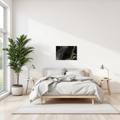 Lavagna Magnetica 2-in-1 Concept Crystal, Lavagna Bianca in Metallo Resistente per Note & Foto