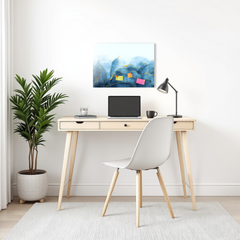 Pizarra Blanca Magnética Grande - Pizarra Metálica Resistente para Cocina y Espacios de Trabajo