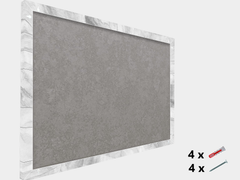 Tableau Blanc Métallique Moderne, Tableau Mémo Effaçable à Sec Design pour Bureau à Domicile