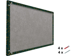 Tableau Blanc Métallique Moderne, Tableau Mémo Effaçable à Sec Design pour Bureau à Domicile