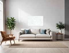 Concept Crystal Pizarra Blanca Magnética Minimalista, Panel Metálico para Escritura, Borrable