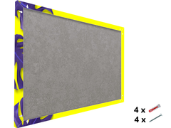 Tableau Blanc Métallique Moderne, Tableau Mémo Effaçable à Sec Design pour Bureau à Domicile
