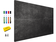 Magnetische Metalltafel – Trocken abwischbare Wandtafel und starke Magnet-Pinnwand für Büros, Zuhause und Klassenzimmer – Moderner und langlebiger Wand-Organizer: Gemalte Katze