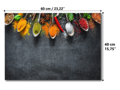 Magnetic Metal Board – Dry-Erase Wall Board & Strong Magnet Bulletin Board for Offices, Homes & Classrooms – Modern & Durable Wall Organizer : Herbs and spices